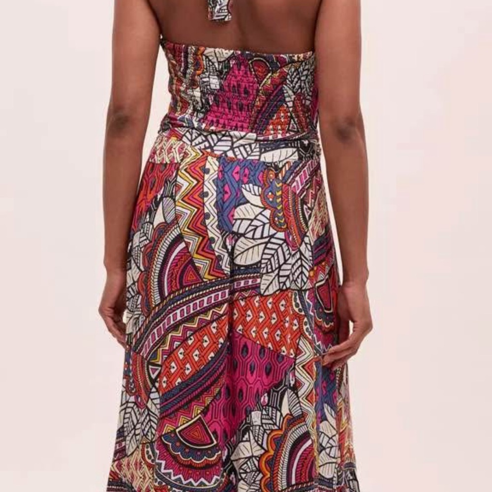 Anthropologie Maeve Cynthia Halter Maxi Dress Size M
